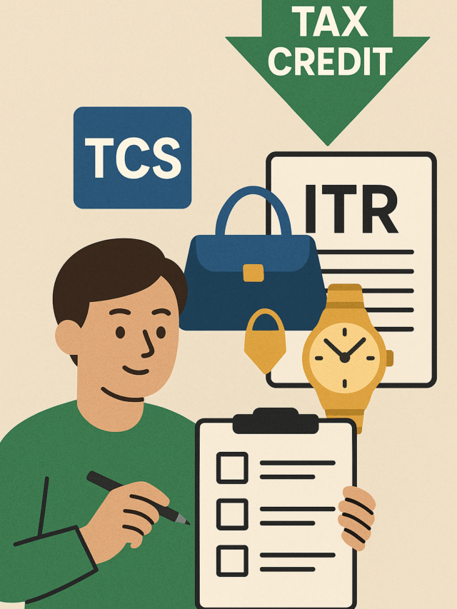 Claim TCS luxury goods ITR